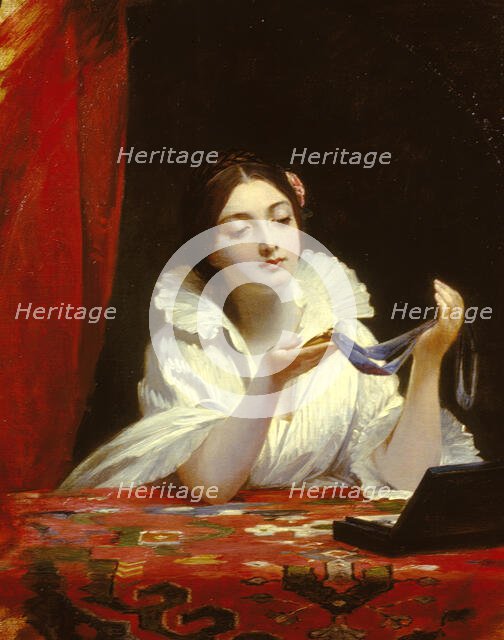 The Miniature, 1794-1859. Creator: Charles Robert Leslie.