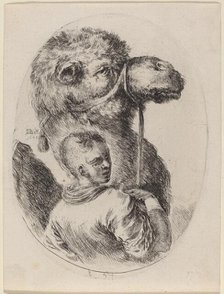 Groom with a Camel, 1649. Creator: Stefano della Bella.