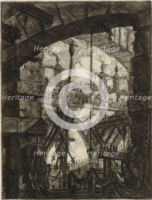 From the series The Imaginary Prisons (Le Carceri d'Invenzione).