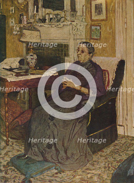 'Mme Kapferer (1919)', 1919, (1946). Artist: Edouard Vuillard.