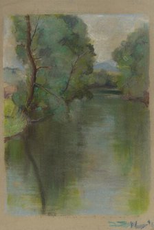 Silent River, 1934. Creator: Zolo Palugyay.