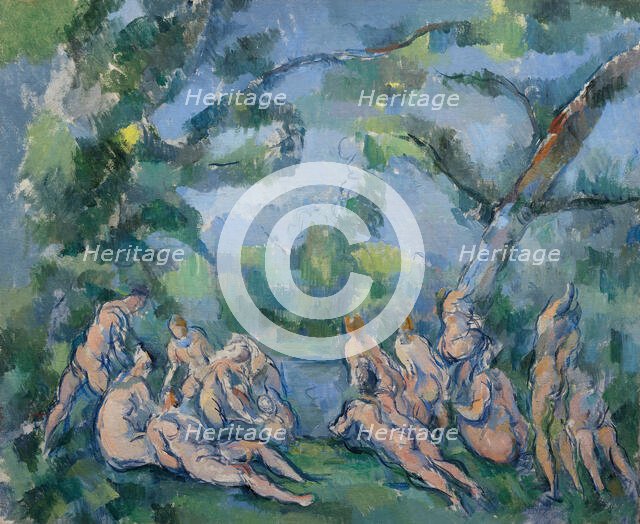 The Bathers, 1899/1904. Creator: Paul Cezanne.