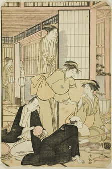The Eighth Month, from the series "Twelve Months in the South (Minami juni ko)", c. 1784. Creator: Torii Kiyonaga.