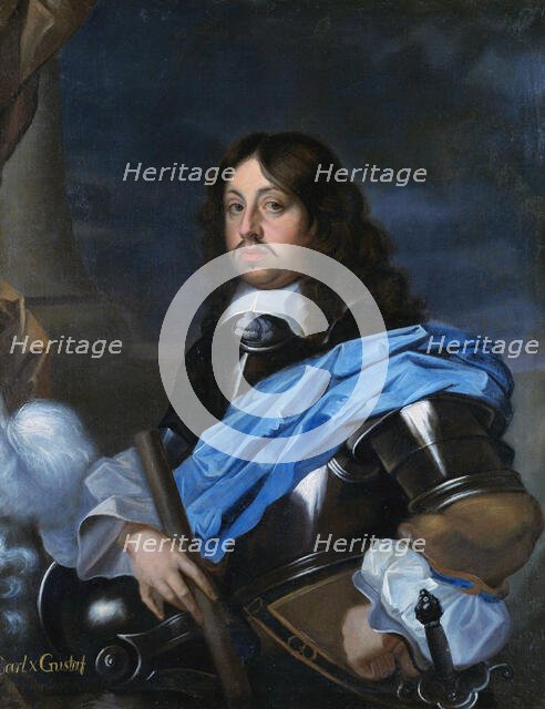 Charles X, 1622-1660, King Gustav of Sweden, Palatine Count of Zweibrücken. Creator: Anon.