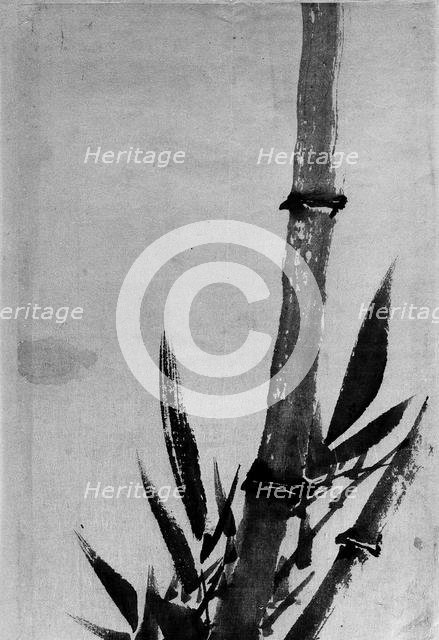 Bamboo, 18th-19th century. Creator: Hokusai.