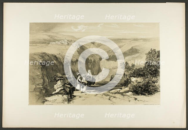 Collepardo, 1841. Creator: Edward Lear.