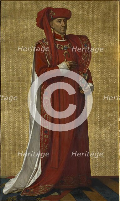 Philip the Good (1396-1467), Duke of Burgundy, 1872-1877. Creator: Gallait, Louis Joseph (1810-1877).
