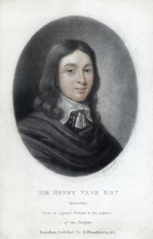 'Henry Vane the Younger', statesman and Member of Parliament, 1811. Artist: Unknown