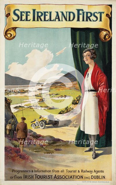 See Ireland First, c. 1925. Creator: Till, Walter (1880-1930).