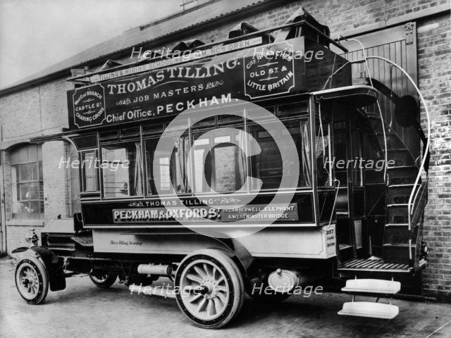 1904 Milnes - Daimler, first Thomas Tilling bus. Creator: Unknown.