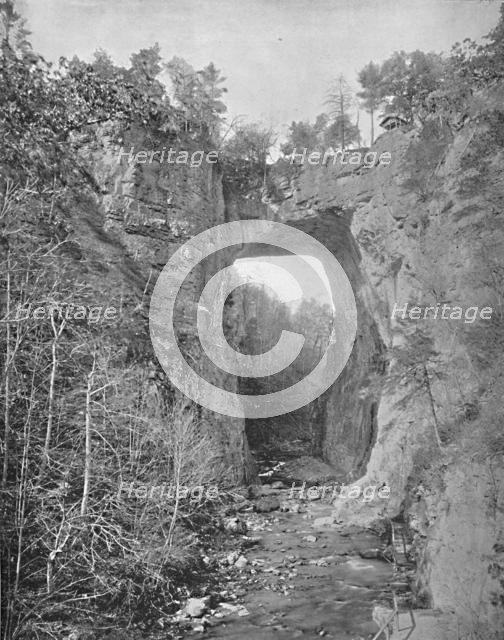 'Natural Bridge, Virginia', c1897. Creator: Unknown.