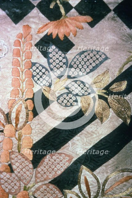 Kosode Panel, Japan, Edo period (1615-1868), 1701/25. Creator: Unknown.