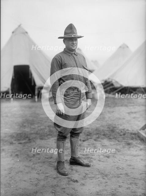 Plattsburg Reserve Officers Training Camp - Phil Patchin, 1916. Creator: Harris & Ewing.