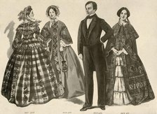 'Clothing from 1850-1856',  1907, (1937). Creator: Cecil W Trout.