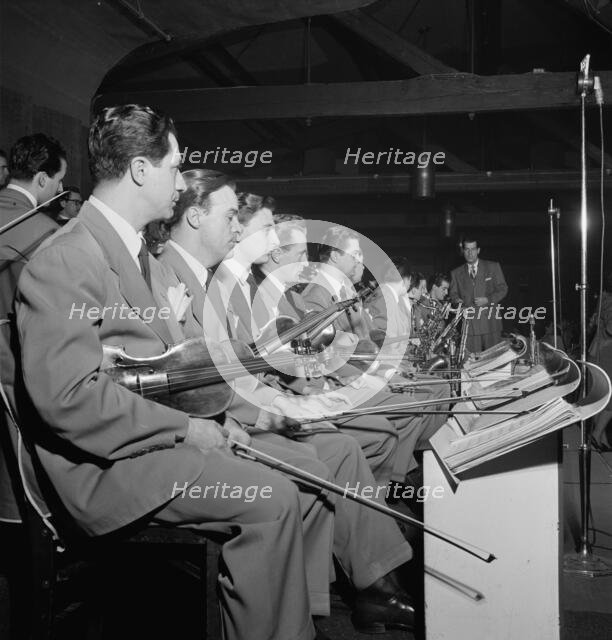 Portrait of Bill Cogliano, Joseph Kowalewski, Carl Ottobrino, Stanley Kraft...New York, N.Y., 1947.  Creator: William Paul Gottlieb.