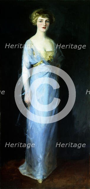 Portrait of Dorothy Wagstaff, 1911. Creator: Robert Henri.