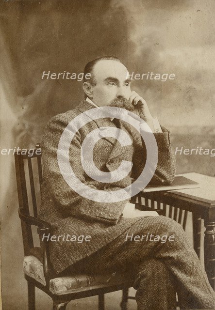 Portrait of Georgi Valentinovich Plekhanov (1856-1918), .