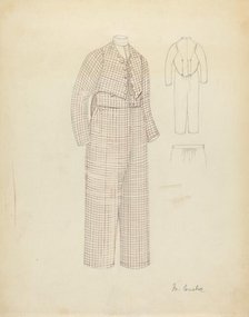 Suit, 1935/1942. Creator: Margaret Concha.