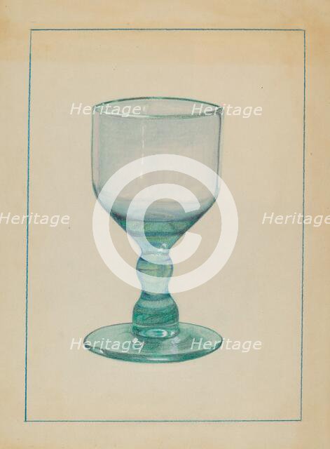 Glass, 1935/1942. Creator: S. Brodsky.