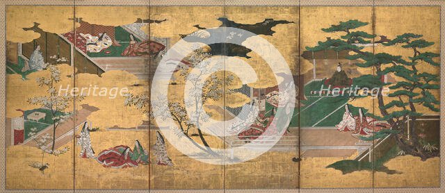 The Tale of Genji, early 17th century. Creator: Unknown.