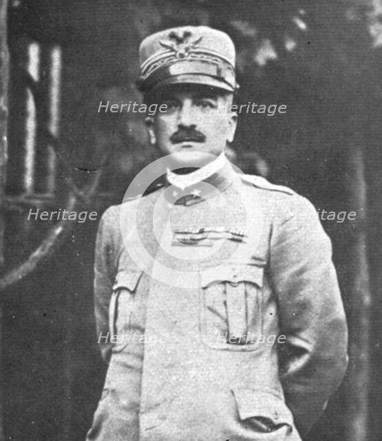The Dark Hours of Italy; General Diaz appointed November 8 as Commander in Chief..., 1917. Creator: Unknown.