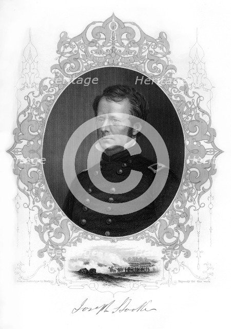 General Joseph Hooker, major-general in the Union Army, 1862-1867.Artist: Brady