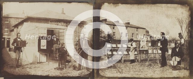 [The Reading Establishment], 1846., 1846. Creator: William Henry Fox Talbot.