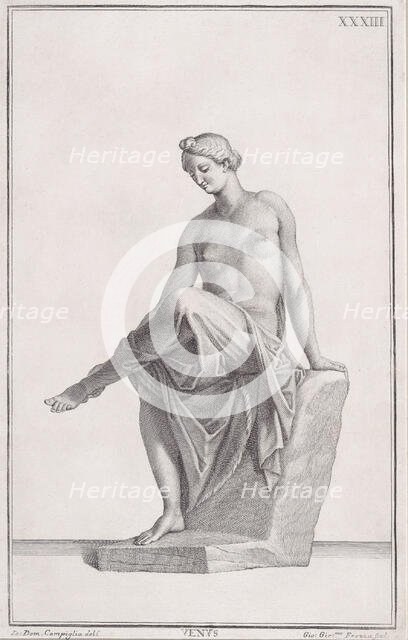 Statue of Venus, 1734. Creator: Giovanni Girolamo Frezza.