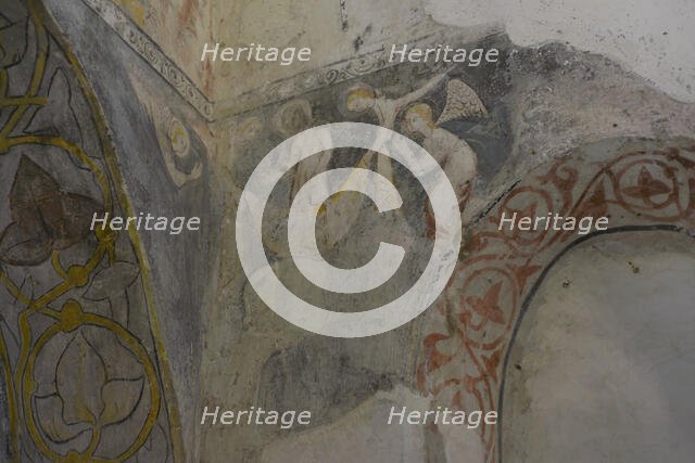 Fresco, Cristo de la Luz Shrine, Toledo, Castile-La Mancha, Spain, 2022.  Creator: LTL.