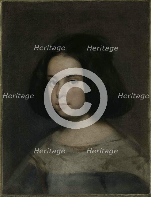 Portrait of a girl, ca 1639-1641. Creator: Velàzquez, Diego (1599-1660).