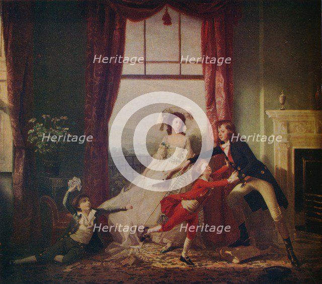 'The Sitwell Family', c18th century. Artist: John Singleton Copley.