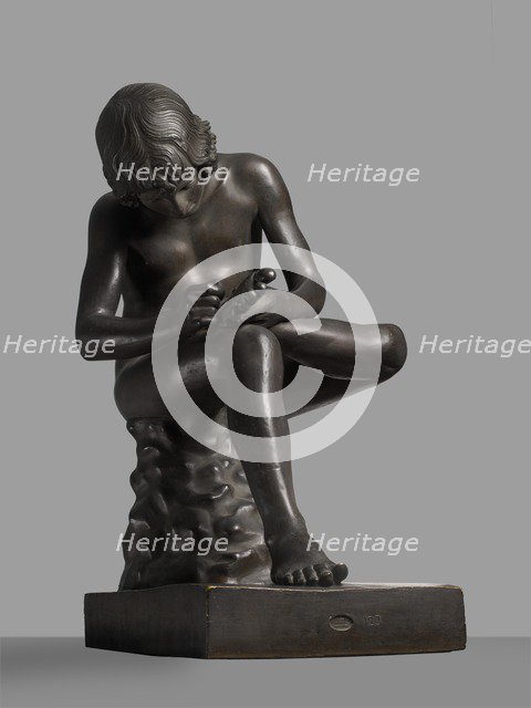 Spinario (thorn-puller), mid-late 1st century BC. Artist: Unknown.