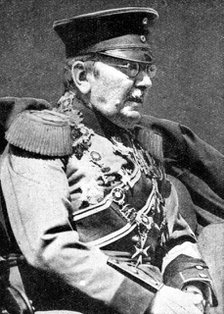 Field Marshal von der Goltz, Prussian soldier, First World War, 1914. Artist: Unknown