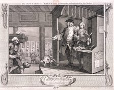 'The industrious apprentice a favourite ...', plate IV of Industry and Idleness, 1747. Artist: William Hogarth