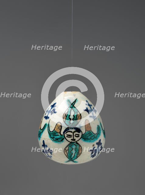 Egg-Shaped Ornament, Armenian, mid-18th century. Creator: Unknown.