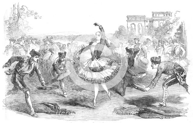 "The Spanish Dancers", at the Haymarket Theatre, 1854. Creator: Unknown.