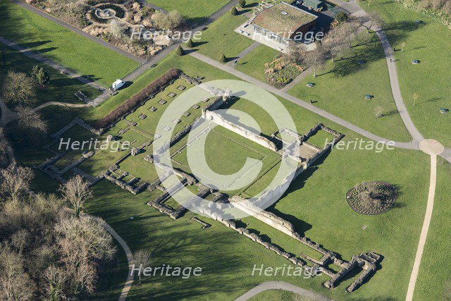 Ruins of Lesnes Abbey, Bexley, London, 2018. Creator: Historic England Staff Photographer.