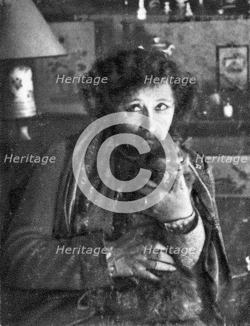 Collette, French novelist. Artist: Unknown