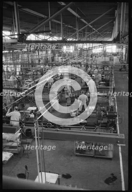 Wear Flint Glass Works, Alfred Street, Millfield, Sunderland, 1961. Creator: Eileen Deste.
