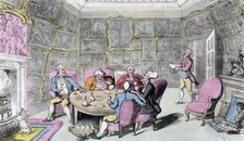 Doctor Syntax with My Lord, early 19th century.Artist: Thomas Rowlandson