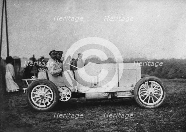 1908 Mercedes, Lautenschlager, winner French Grand Prix. Creator: Unknown.