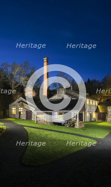 Stott Park Bobbin Mill, Cumbria, c2014. Artist: Alun Bull.