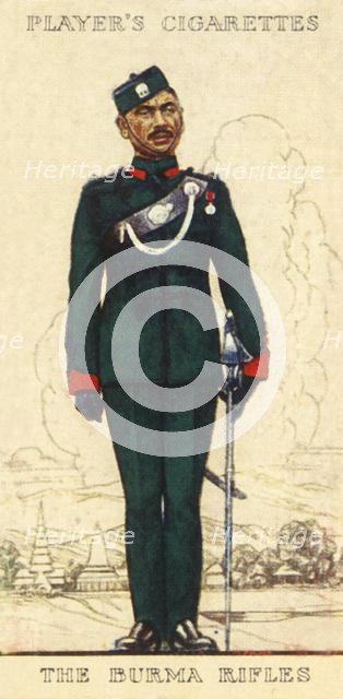 'Burma Rifles', 1936. Creator: Unknown.