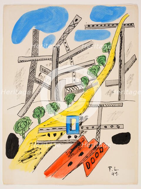 Metropolitan, between 1881 and 1955. Creator: Fernand Leger.