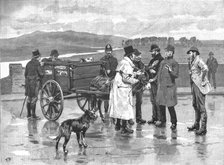''Taking Toll in Ireland--A Scene at an Irish Pig Fair', 1890. Creator: Unknown.