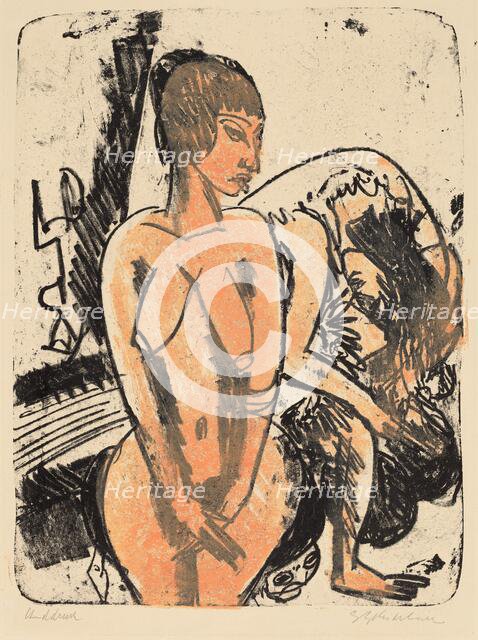 Two Women, 1914. Creator: Ernst Kirchner.