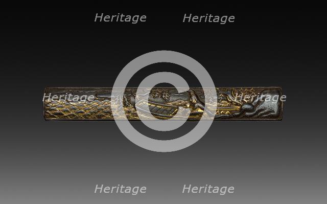 Knife Handle (Kozukai), c 1800s. Creator: Unknown.