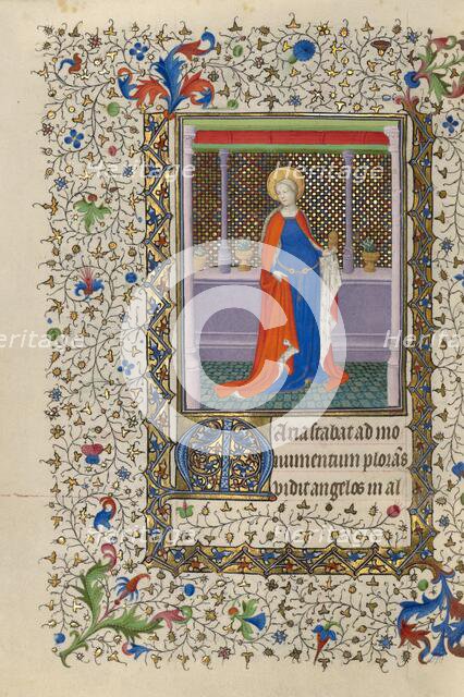 Mary Magdalene; Book of Hours, about 1415-1420. Creator: Boucicaut Master.