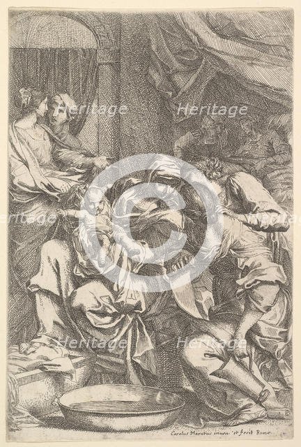 The Birth of the Virgin. Creator: Carlo Maratti.