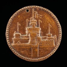 Castel Sant'Angelo [reverse], 1585/1590. Creator: Domenico Poggini.